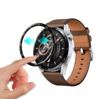 5D Протектор за Huawei Watch GT3 46мм и 42мм / Watch 3 Pro 48 GT2, снимка 3 - Фолия, протектори - 35517538