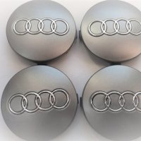 4бр Audi Капачки за Джанти 60мм, снимка 4 - Аксесоари и консумативи - 43256748