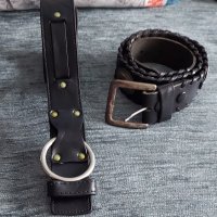 Естествена кожа маркови колани / колан / genuine leather belt , снимка 4 - Колани - 43618138