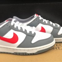 Маратонки оригинални NIKE DUNK LOW NEXT NATURE SMOKE GREY LIGHT CRIMSON, снимка 2 - Детски маратонки - 43386768