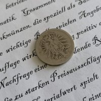 Райх монета - Германия - 10 пфенига | 1876г.; серия B, снимка 2 - Нумизматика и бонистика - 28949955