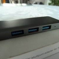 USB-C хъб за новите Macbook pro нов, снимка 3 - Други - 39055259
