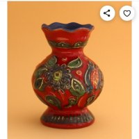 Винтидж керамична ваза West Germany , снимка 8 - Антикварни и старинни предмети - 43473627