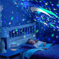 ⭐🌠 Нощна лампа детски планетариум 🌠⭐, снимка 3 - Детски нощни лампи - 43522595