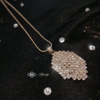 ✨ КОМПЛЕКТ ARINA - Луксозен дамски комплект бижута с кристали от 3 части, снимка 10 - Бижутерийни комплекти - 43133241