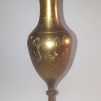 Стара метална ваза, снимка 1 - Други ценни предмети - 43354408