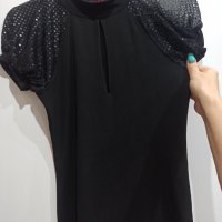 Секси дамска блуза с отвор на деколтето, С/М размер, снимка 6 - Корсети, бюстиета, топове - 38657605