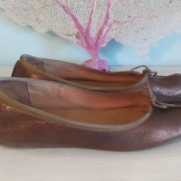 CLARKS балерини – бронз, равни, № 40, снимка 4 - Дамски ежедневни обувки - 38445519