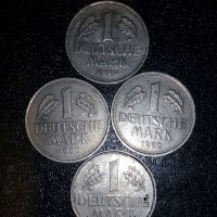 Монети -  1 Deutshe Mark, снимка 2 - Нумизматика и бонистика - 38633152