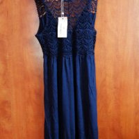 ANNA FIELD дамска рокля, нова, с етикет, тъмно синя, снимка 3 - Рокли - 18643227