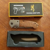 Сгъваем нож Browning, снимка 7 - Ножове - 27642845