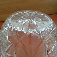  кристална купа фруктиера, снимка 7 - Антикварни и старинни предмети - 27021650
