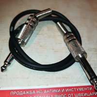 кабел 60см с два метални голями жака внос франция 1105212101, снимка 7 - Други - 32842934