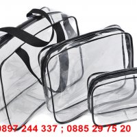 Прозрачни чантички за козметика при пътуване - код 2529, снимка 16 - Други - 28267265