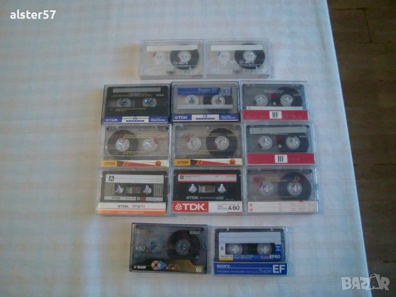 Аудио касети различни марки-12 бр., снимка 1