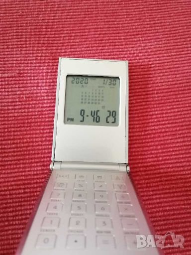 Джобен календар, часовник, калкулатор. , снимка 1