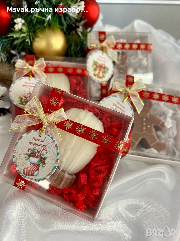 Коледна свещ, снимка 1