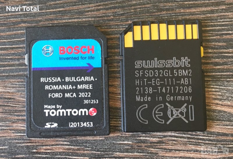 2023 MCA FORD Sd Card East EUROPE Touchscreen Russia Bulgaria Romania, снимка 1