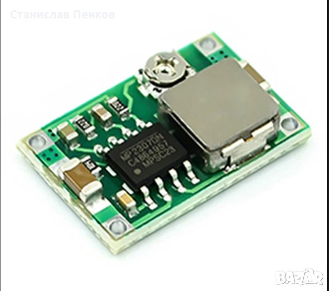 МИНИ DC-DC КОНВЕРТОР-ВОЛТ РЕГУЛАТОР 5V-23V КЪМ 3.3V 6V 9V 12V 340KHz, снимка 1
