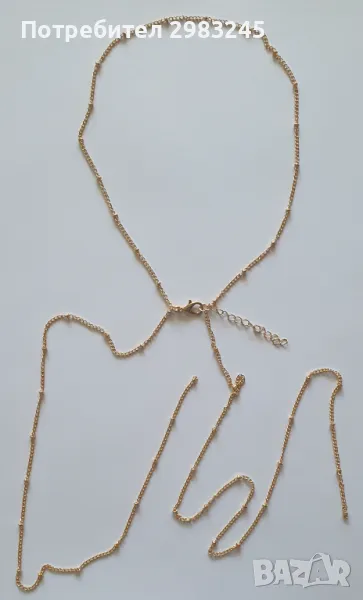 Колие златисто #4, снимка 1