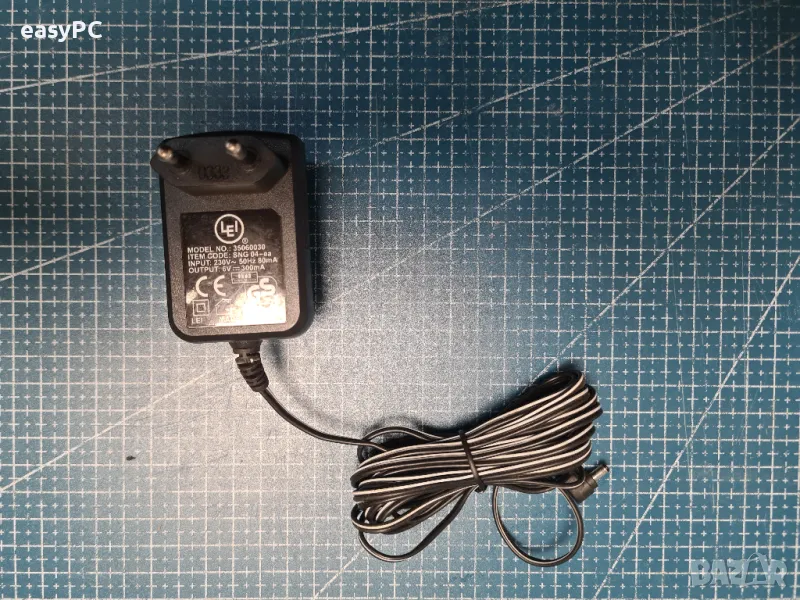 Оригинален захранващ адаптер VTECH SNG 04-ea 6V 300mA , снимка 1