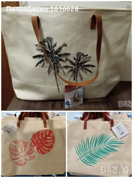 Нова голяма ТЕРМО хладилна чанта за плаж., снимка 1