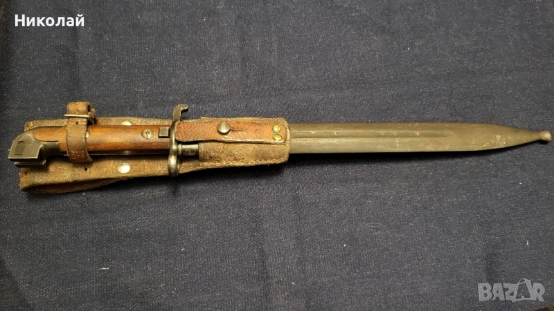 Щик маузер Швеция модел 1914 с лопус, снимка 1