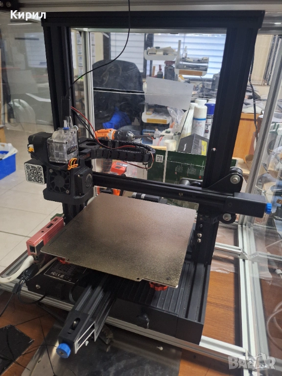 3d принтер модифициран Ender 3 v2 с Klipper, снимка 1