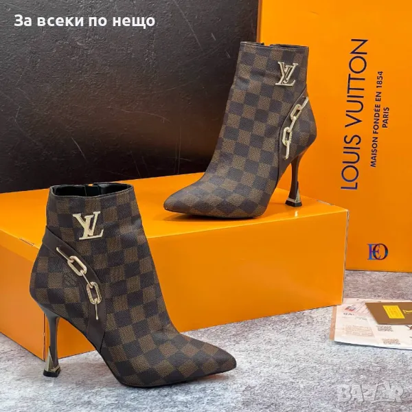 Louis Vuitton Дамски Обувки На Ток Луис Витон - Налични Различни Цветове И Модели Код D1974, снимка 1