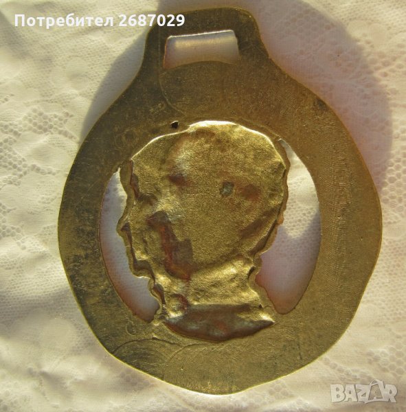 1981 Бронз месинг спомен от сватбата на принцеса Диана, снимка 1