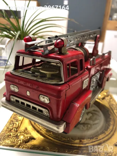  Стара японска ламаринена играчка, снимка 1