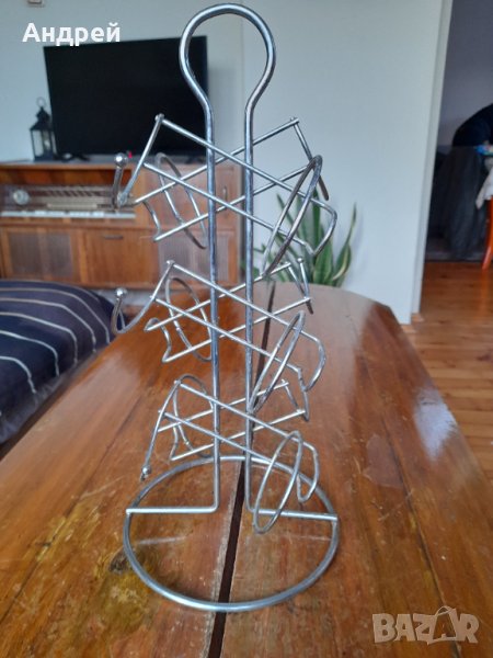Стара стойка,поставка за чаши #3, снимка 1
