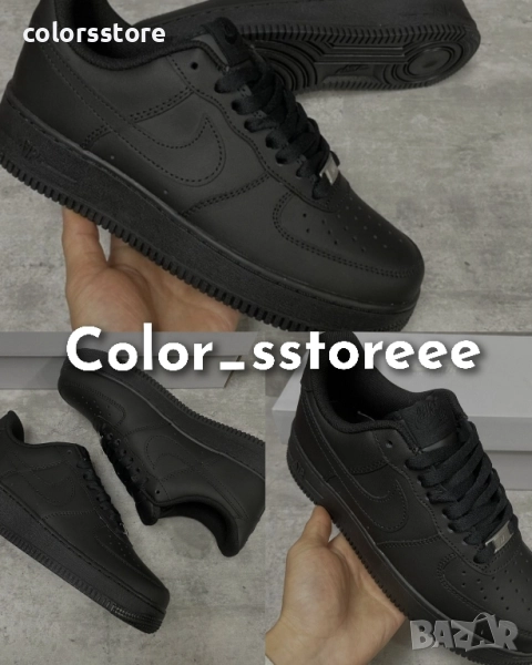 Мъжки черни маратонки Nike код BR80u, снимка 1