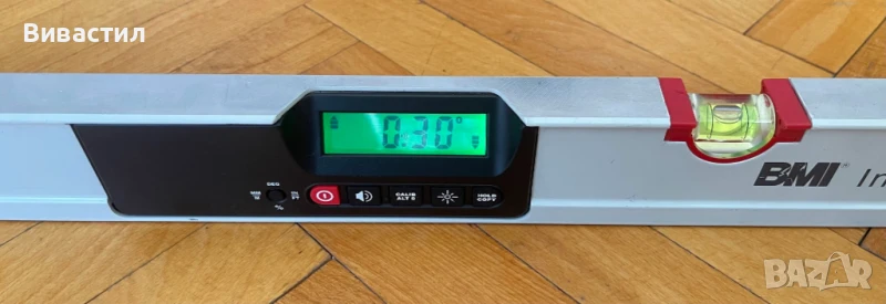 Електронен дигитален нивелир BMI за нива и наклони внос от Германия., снимка 1