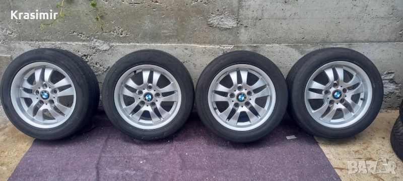 Оригинални алуминиеви джанти BMW 16'' 5x120 E90 ET34 – OEM 6775593, снимка 1