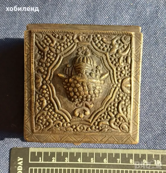 Оригинален бронзов фишеклък/ паласка, снимка 1