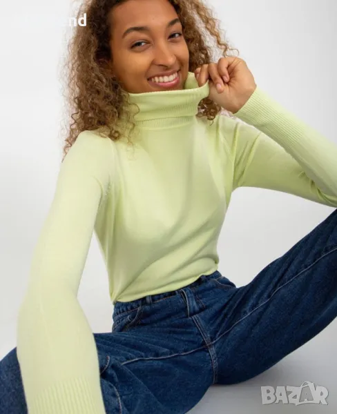 Ново бледожълто поло, снимка 1