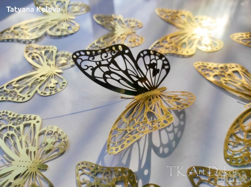 3D пеперуди, снимка 1