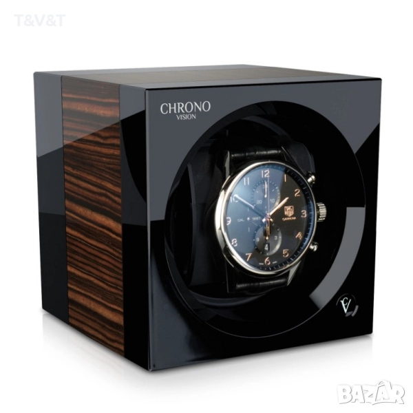 Механизъм за навиване на часовници Chronovision Watch Winder One Bluetooth Made in Germany, снимка 1
