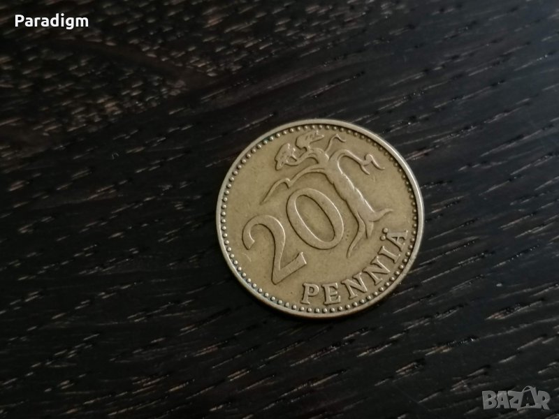 Монета - Финландия - 20 пения | 1963г., снимка 1