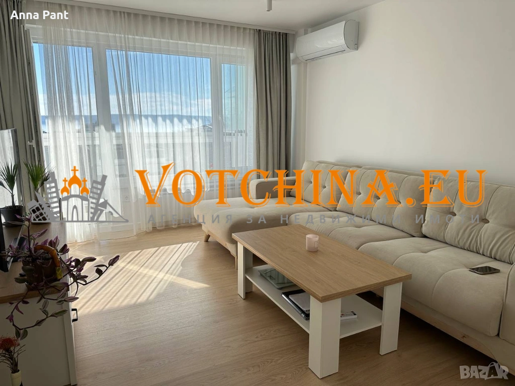 Елегантен апартамент с панорамна морска гледка и парк в близост, Варна, Чайка, снимка 1