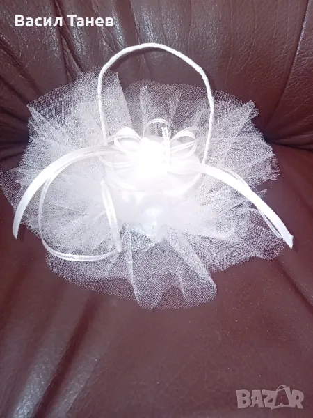 Кошнички за халки за сватба, всякакви цветове може , снимка 1