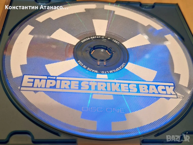 Оригинален CD Star wars , снимка 1