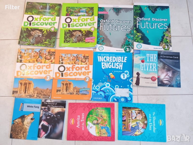 Учебници и книги на Оксфорд Oxford за началните нива на Британика Britanica, снимка 1