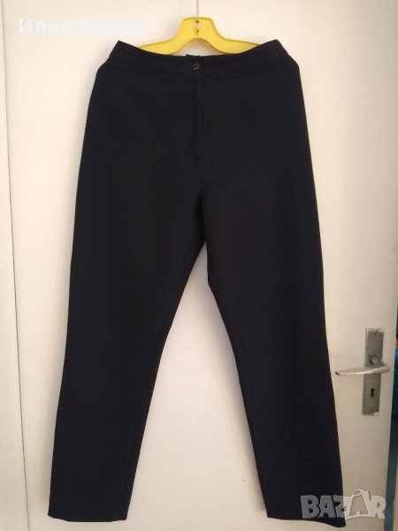 Дамски черен панталон, размер XL, снимка 1