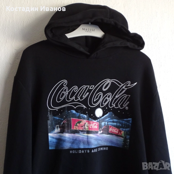 Coca Cola Holidays are Coming мъжки суичър Кока Кола, снимка 1