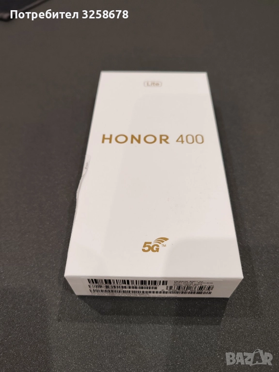 HONOR 400 Lite 8 GB / 256 GB - Velvet Black, снимка 1