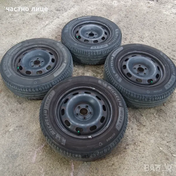 Джанти 5Х100 за Голф 4,Шкода ,Сеат,Ауди А3 15 цола, снимка 1