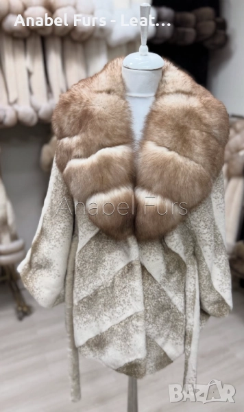 Дамски палта от естествен косъм, снимка 1