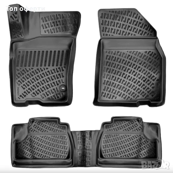 Гумени стелки RizLine съвместими с Mercedes-Benz ML W163, снимка 1